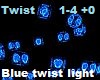 Blue twist light fx