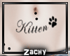Z: Kitten Belly Tat Cust