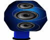 SM Rotating Blue Speaker