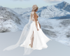 Add-On White Sheer Cape