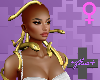 gorgon hair add-on gold