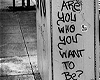 who are u? poster