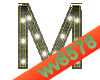 The letter M (Silver)