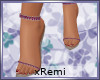 -xR-  Violet Heels