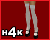 H4K - Thigh High Wht