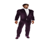 Purple Velveteen suit