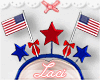 ☆ 4th of July headband
