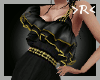 >R< Black/Gold Formal