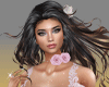 (7K)BlushPink RoseNeckla