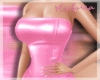 MsA! Leather Pink Dress