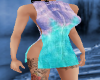 ~V~TealTieDye SplitDress