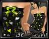 {BM} Toxic Green Emo Top