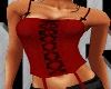 red black lace corset