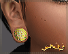 Ear plugs Trippy Gold