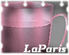 (LA) Pink Coffee Cup