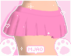 ♡ pink skirt