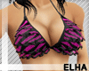 Elha Bikini Zebra Pink