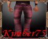 K* Red Jeans w/belt