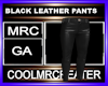 BLACK LEATHER PANTS