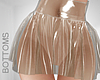 (FG) Latex Clr Skirt RLL