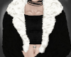 Layerable Fur B/W