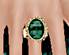 Emerald Gold Ring R