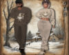 Winter Imp PyjamaCoupleF