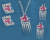 FG~ Rose Silver Jewelry