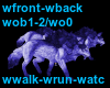 Blue Wolf PacK Effect