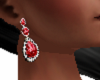 Big Red Earrings