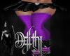 heart skirt purple