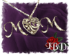 ~BD~ Mom Heart Necklace
