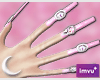 Pinkish Jewelry Nails