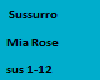 Sussurro - Mia Rose
