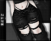 F| Baggy Black Jeans