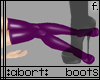 :a: Purple PVC Boots v1