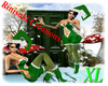 Santa's Helper ~green XL