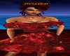 Remi Red Marble Dress