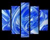 Blue Swirl Art