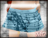 *MD*MiniAquesatin skirt