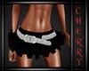 }CB{ Black Mini Skirt