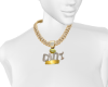 gold diior chain
