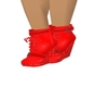 PVC Starry Boots Red