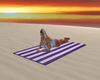 Purple Beach Towel