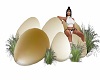Oeufs Chairs Dinosaure