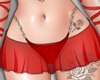 A| Red sexy skirt tattoo