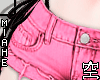 空 Short Pink 空