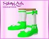 D*green shoes kids