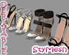 Shoe Collection B/W