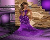 Purple Sequence Gown